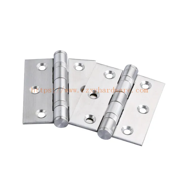 High Quality Glass Door Hinge Easy to Install Clamp Office Soft Close 3*2.5*2.5Mm Butt Hinge